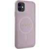 Guess GUHMN61PSAHMCP iPhone 11 / Xr 6.1 różowy/pink hardcase Saffiano MagSafe